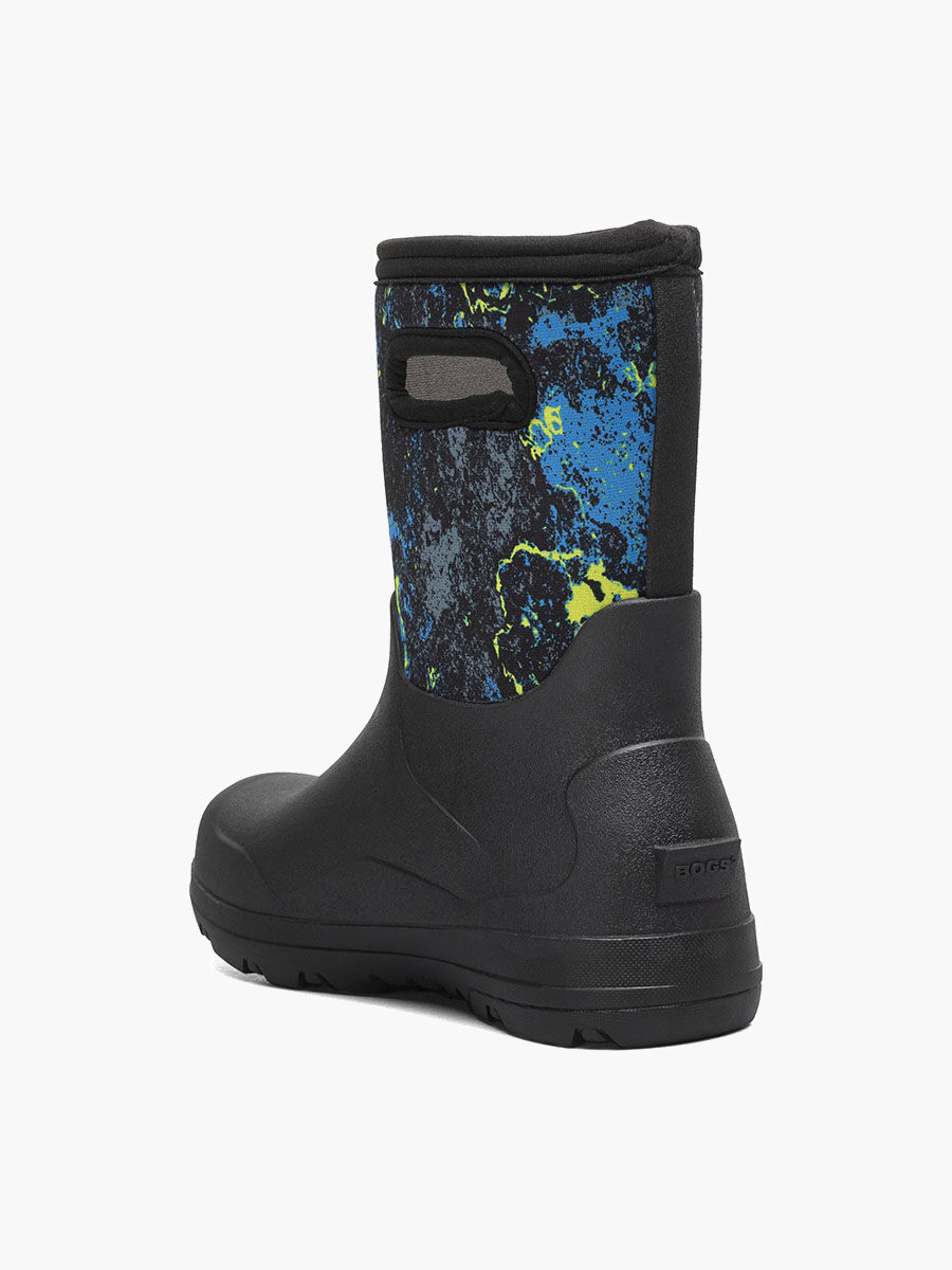 Bogs Kids' York Seamless Acid Camo Rain Boots