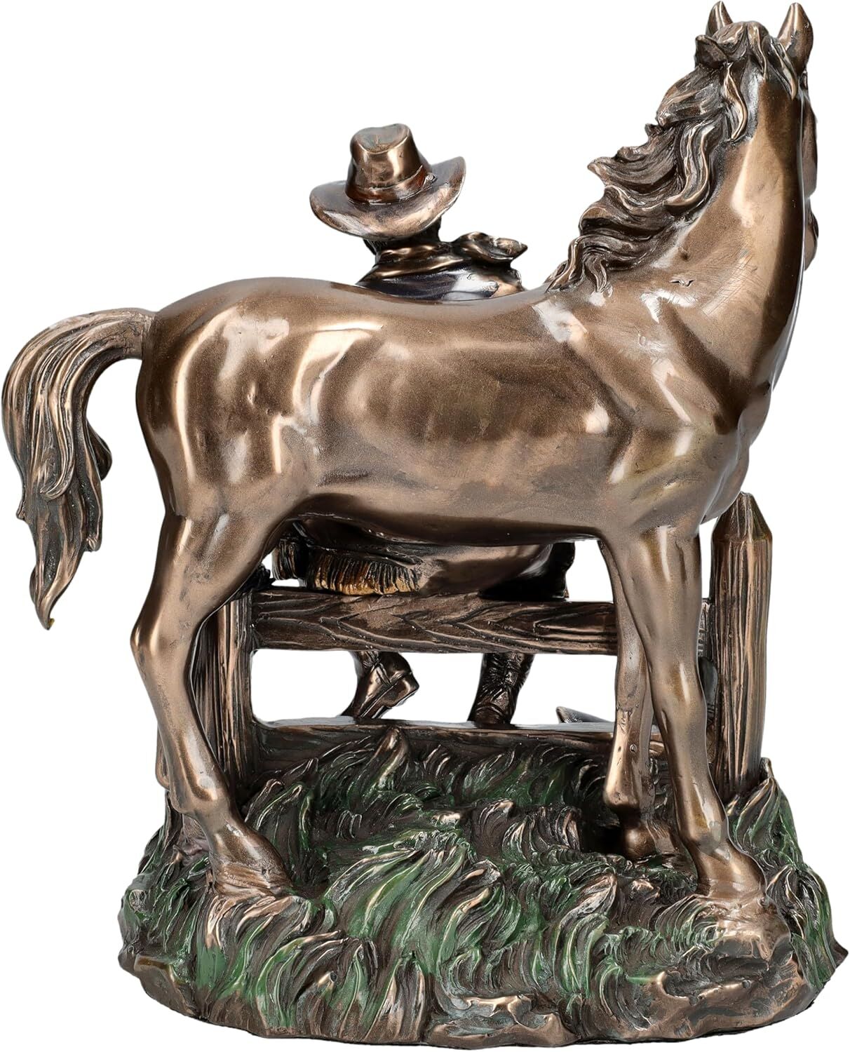 Pacific Trading Cowboy Tranquility Statue, 7-In