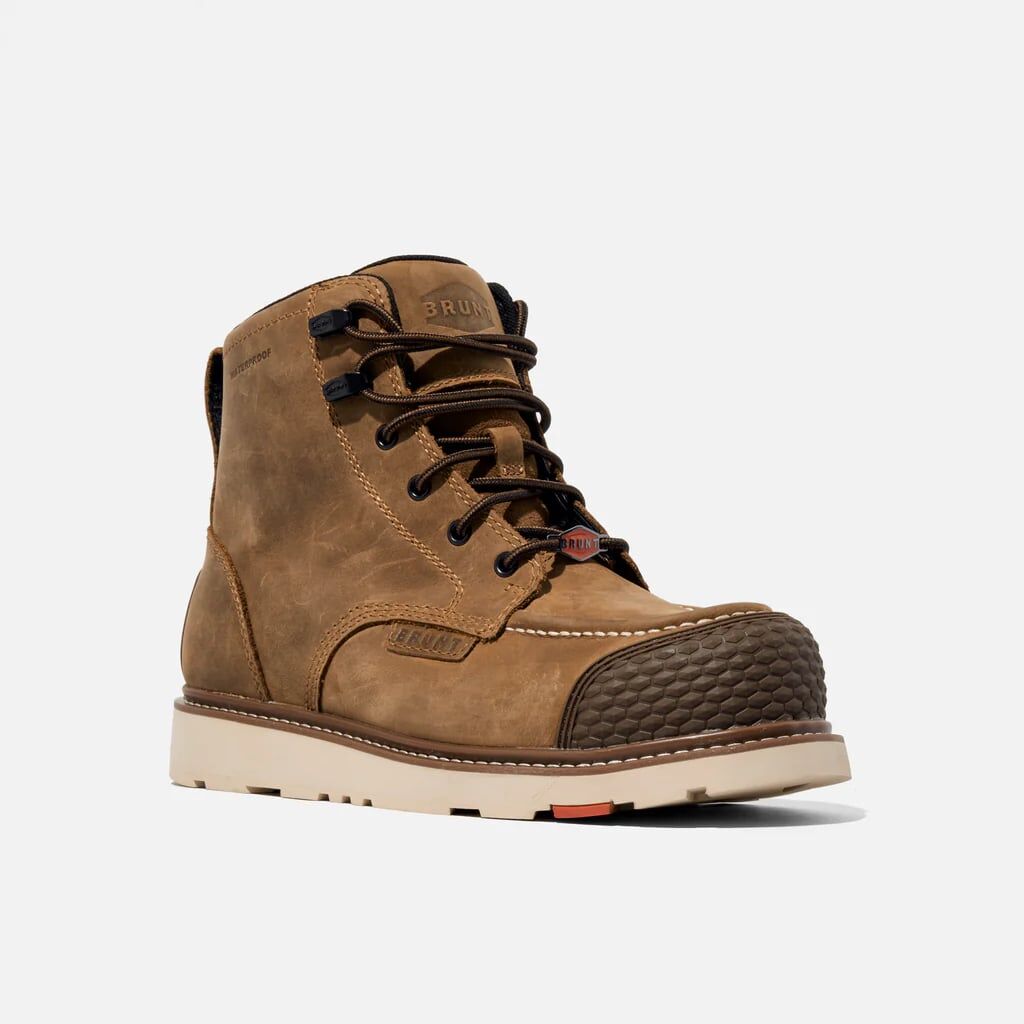 BRUNT Men's The Marin BRUNT Toe 6-In Waterproof Composite Toe Work Boot