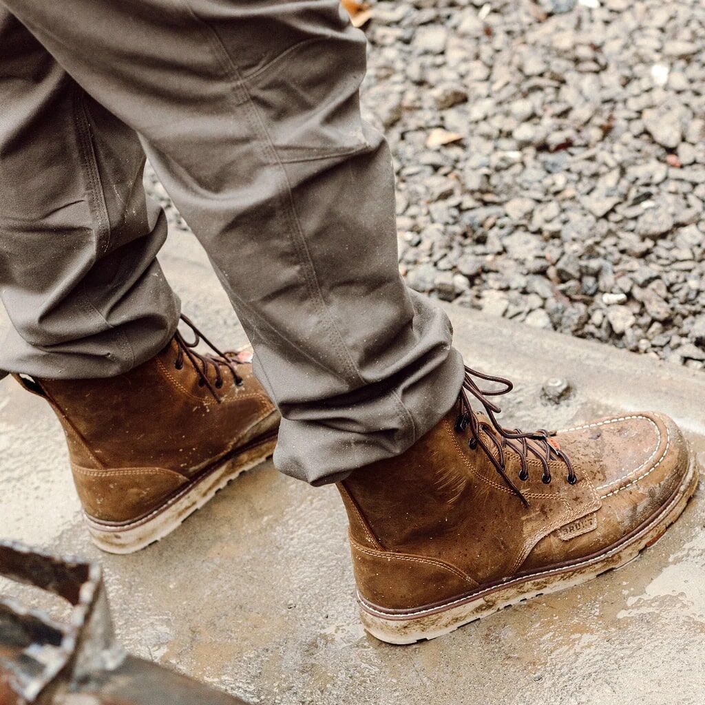 BRUNT Men's The Marin 8-In Waterproof Soft Toe Boot