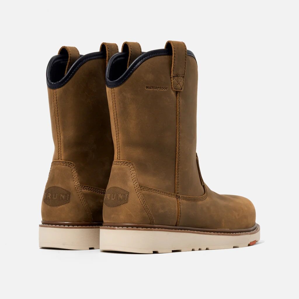 BRUNT Men's The Bolduc Waterproof Composite Toe Work Boot