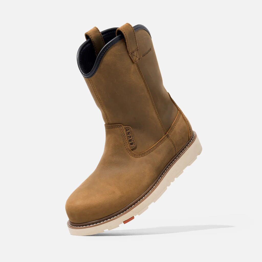 BRUNT Men's The Bolduc Waterproof Composite Toe Work Boot