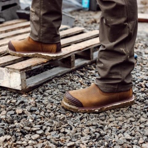 BRUNT Men's The Bolduc BRUNT Toe Waterproof Composite Toe Roper Boot