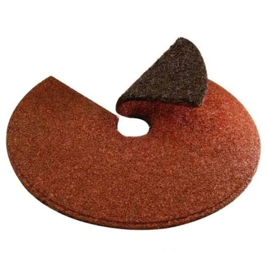 Backyard Expressions Rubber Mulch Tree Ring, 24 in.