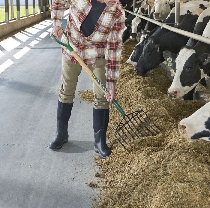 Union Tools 10-Tine Ensilage Fork with D-Grip, 54-In