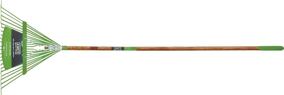 True Temper 22-Tine Steel Leaf Rake