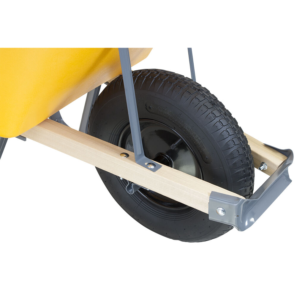 True Temper Poly Wheelbarrow, 6 cu. ft.