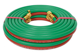 KT Industries 1/4 in Twinline Hose - 50 ft