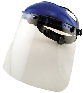 KT Industries Ratchet Style Face Shield - Clear