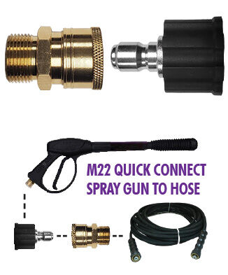 KT Industries M22 Gun to Hose Quick Connect Kit