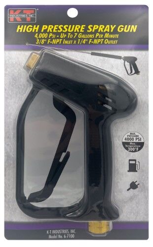 KT Industries 7-GPM Spray Gun, 4000-PSI
