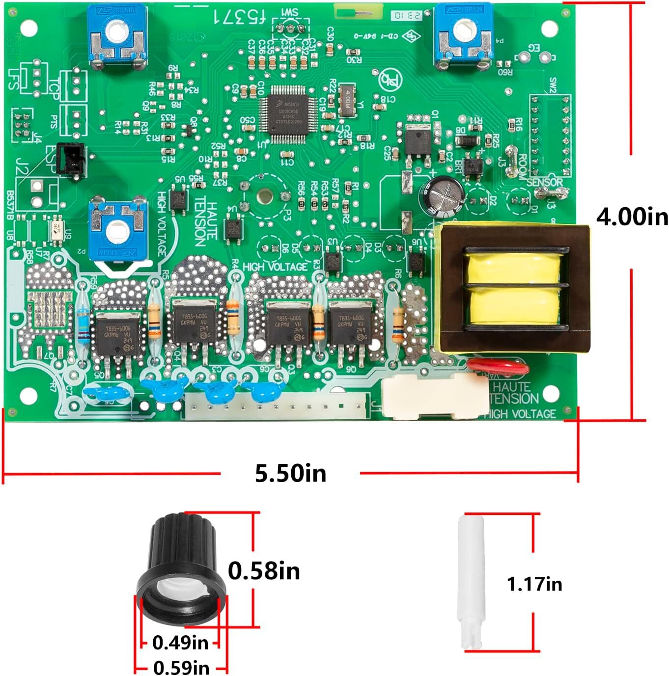 Harman 1-00-05886 Control Circuit Board