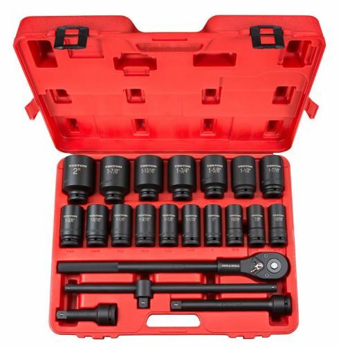 Tekton Drive Deep Impact Socket Set - 7/8 - 2 in