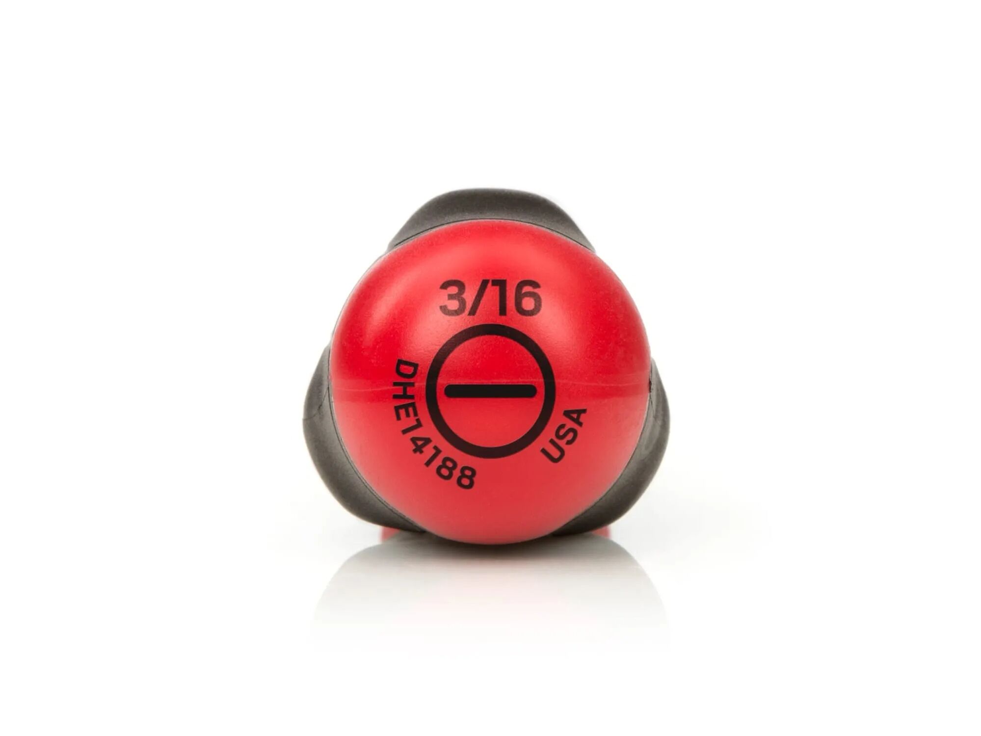 Tekton Long Slotted High-Torque Black Oxide Blade Screwdriver, 3/16-In