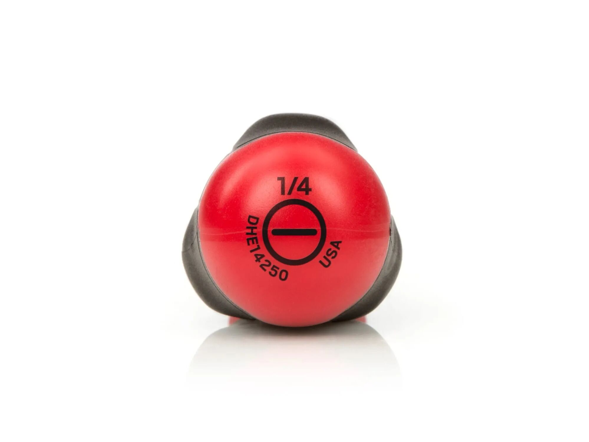 Tekton Long 1/4-In Slotted High-Torque Black Oxide Blade Screwdriver