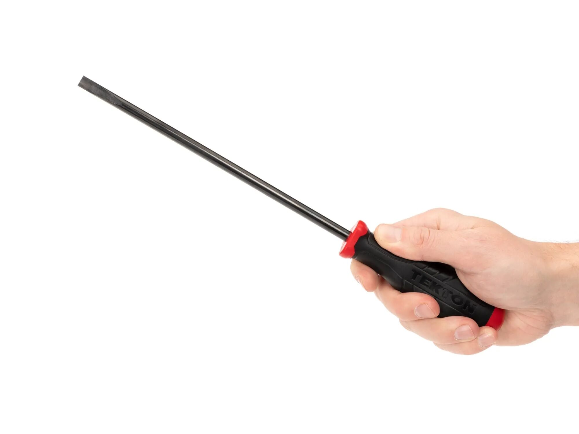 Tekton Long Slotted High-Torque Black Oxide Blade Screwdriver, 5/16-In