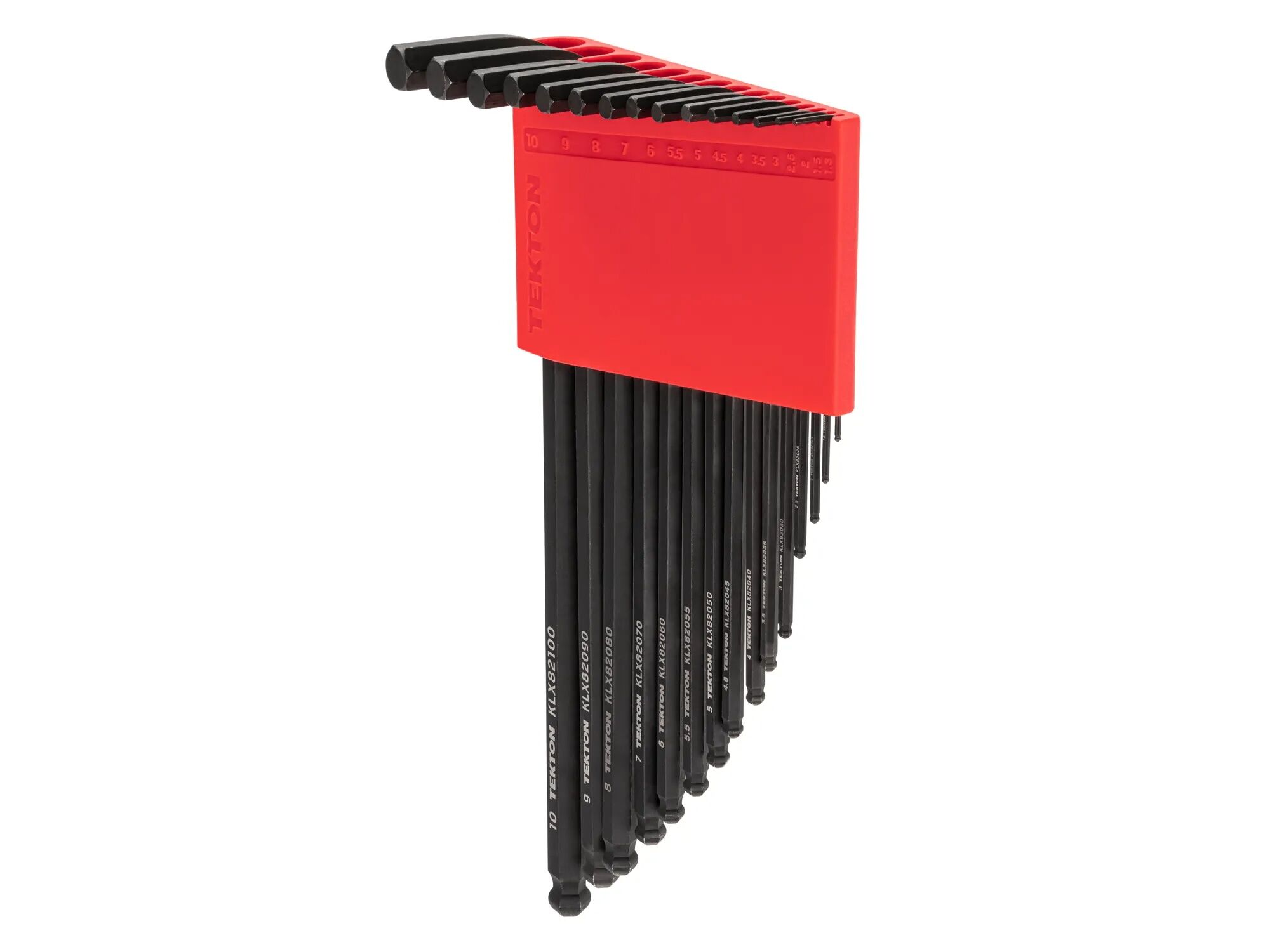 Tekton Ball End Hex L-Key Set With Holder, 15-Pc