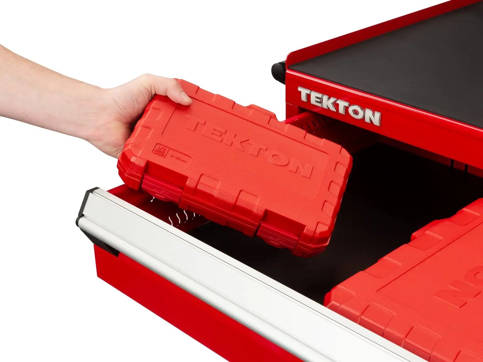 Tekton 1/2-Inch Drive 6-Point Impact Socket Set (8-24mm), 17-Piece