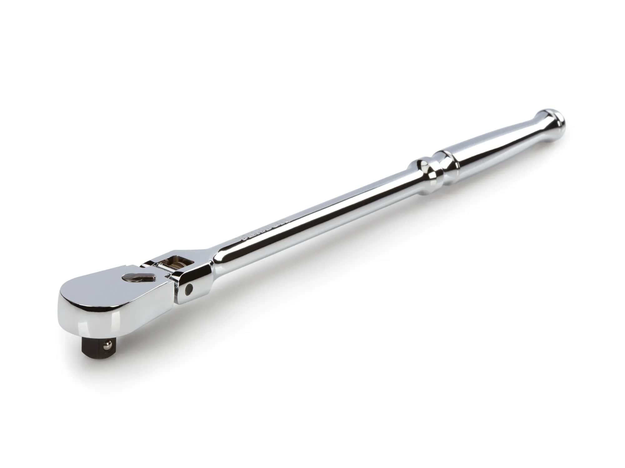 TEKTON Flex Head Long 1/2-In Drive Ratchet, 14-In