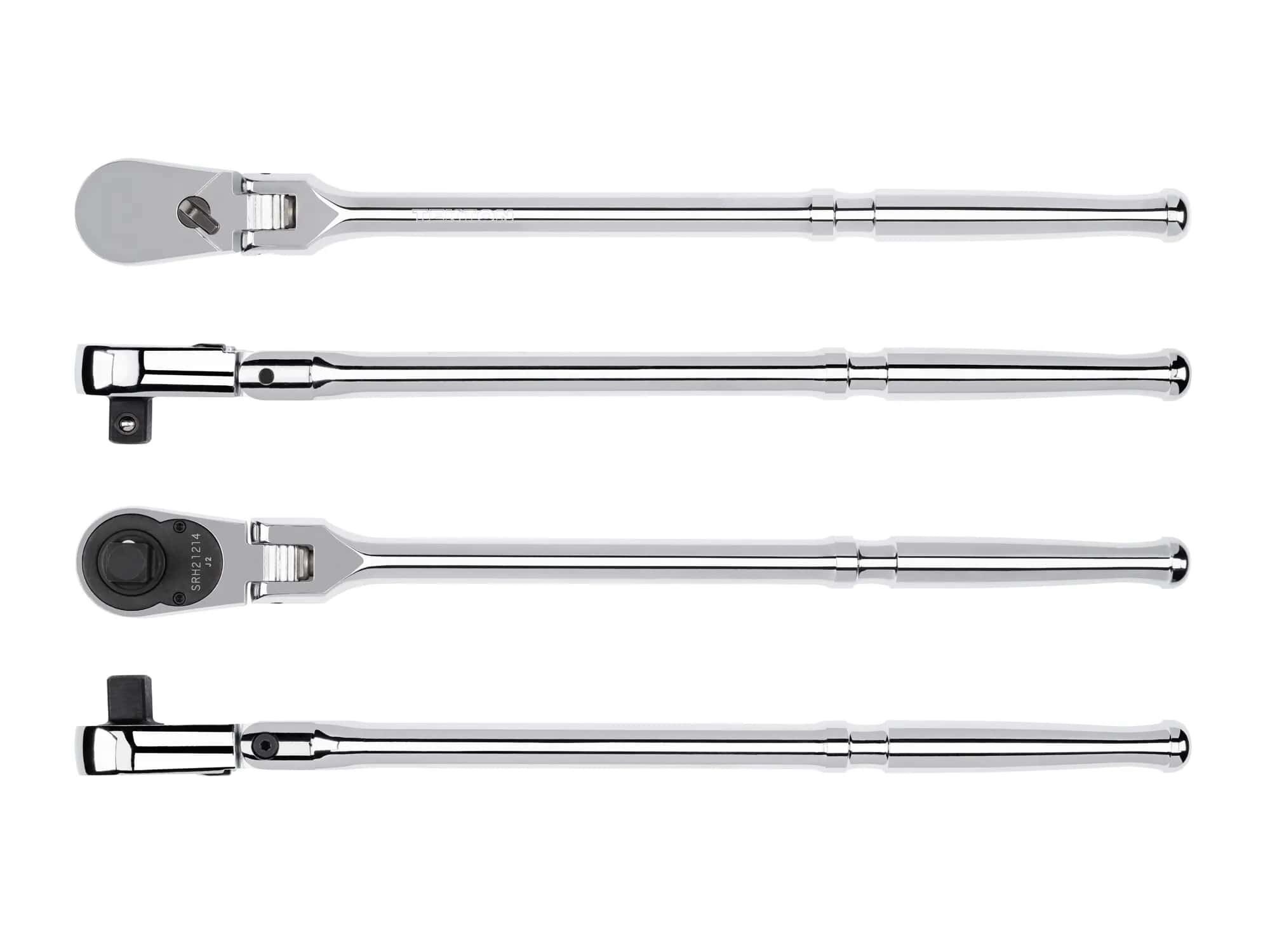 TEKTON Flex Head Long 1/2-In Drive Ratchet, 14-In