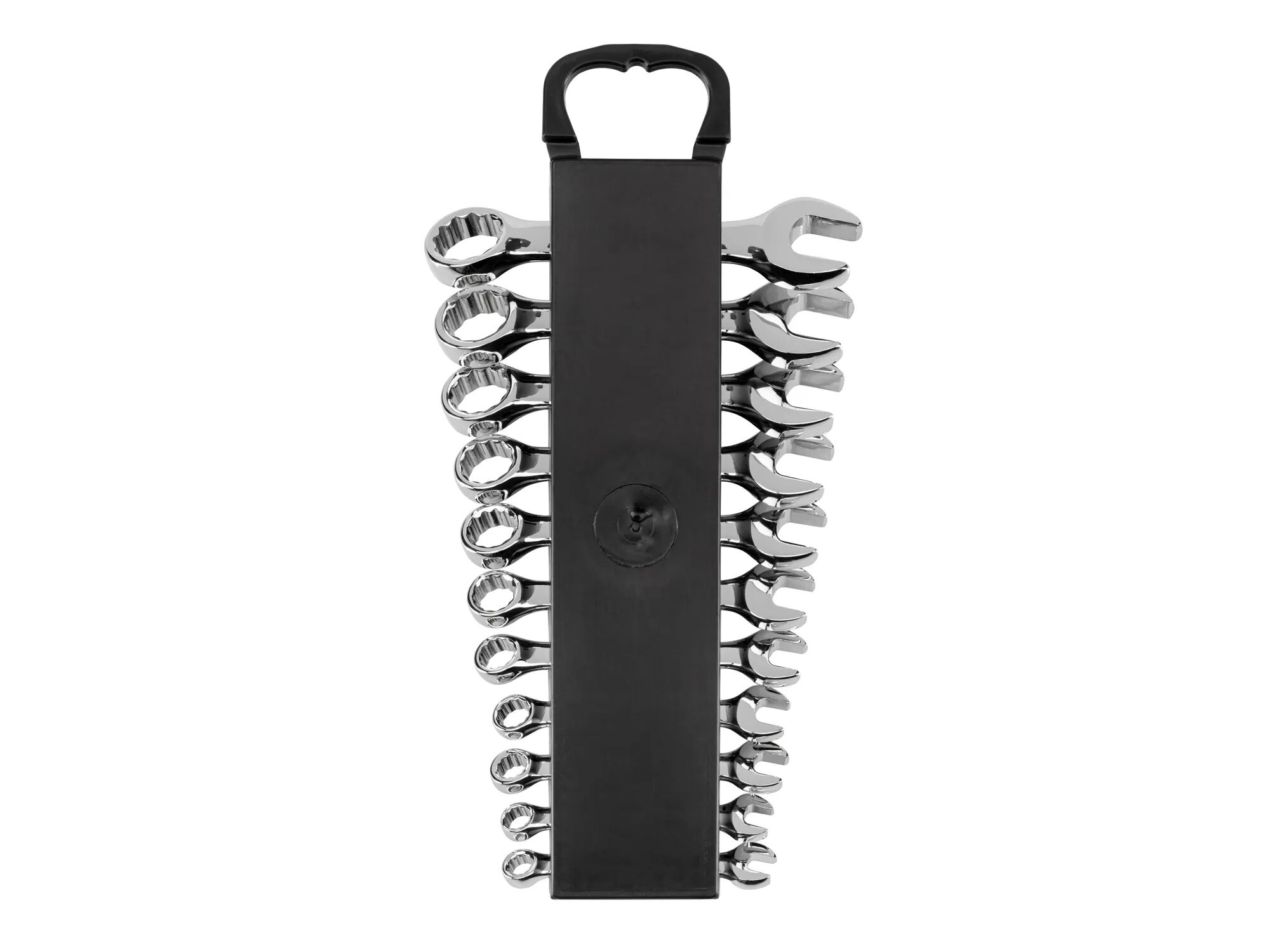 Tekton Stubby SAE Combination Wrench Set with Holder, 11-Pc