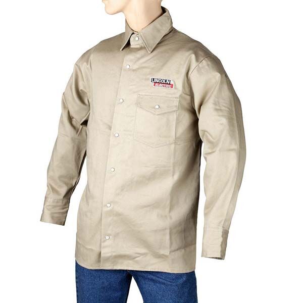 Lincoln Electric Welding Shirt L - Khaki