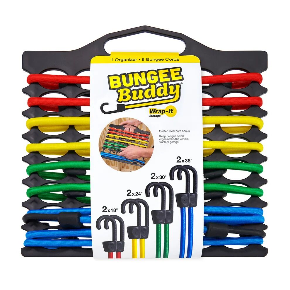 Wrap-It Storage Bungee Buddy - Bungee Cord Organizer