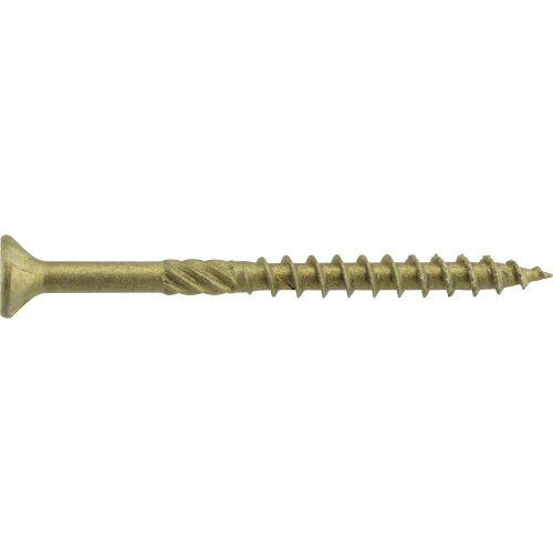 Hillman Power Pro Premium Exterior Wood Screws, #8 x 1-1/2-In, 75-Pk