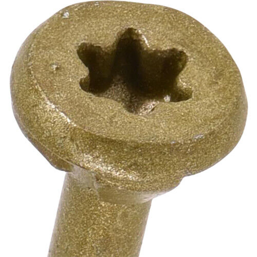 Hillman Power Pro Premium Exterior Wood Screws, #10 X 3-In, 35-Pc