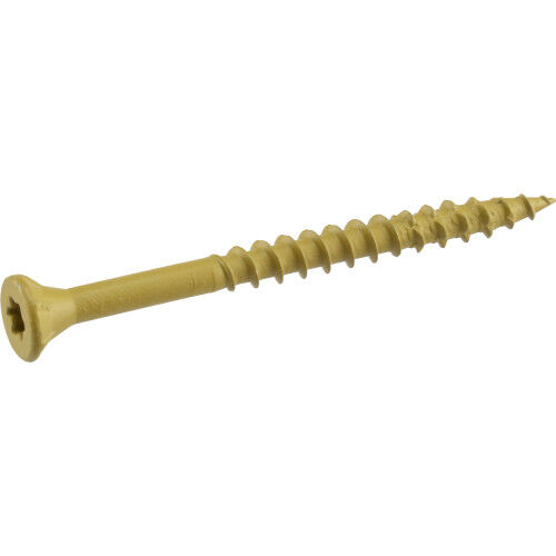 Hillman Deck Plus Tan Deck #10 X 3-In Screws, 40-Pc