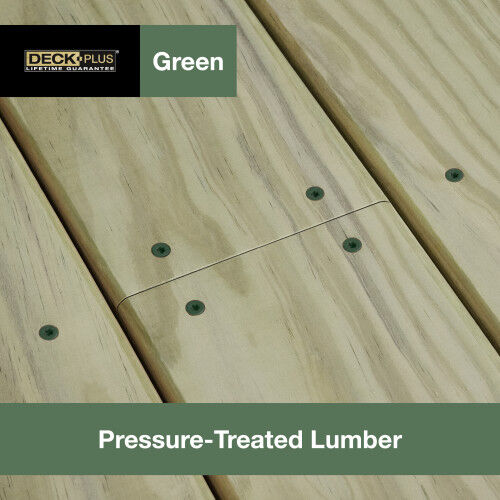Hillman Deck Plus Green Deck #8 X 1 5/8-In Screws