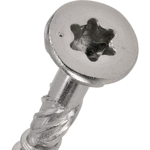 Hillman Power Pro Premium 305 Stainless Steel #8 X 1 3/4-In Wood Screw, 1-Lb