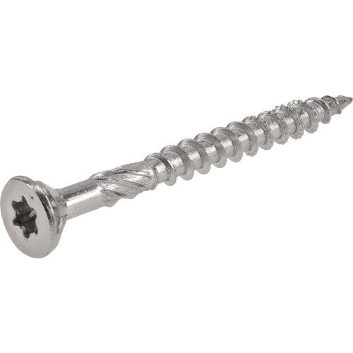 Hillman Power Pro Premium 305 Stainless Steel #8 X 1 3/4-In Wood Screw, 1-Lb