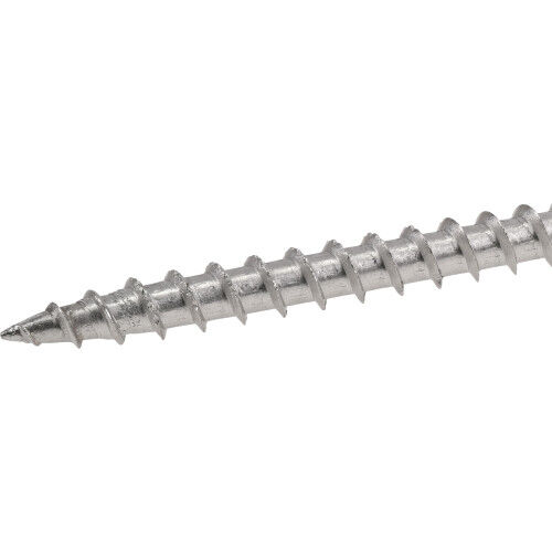 Hillman Power Pro Premium 305 Stainless Steel Wood Screws, #10 x 3 1/2-In, 1-Lb
