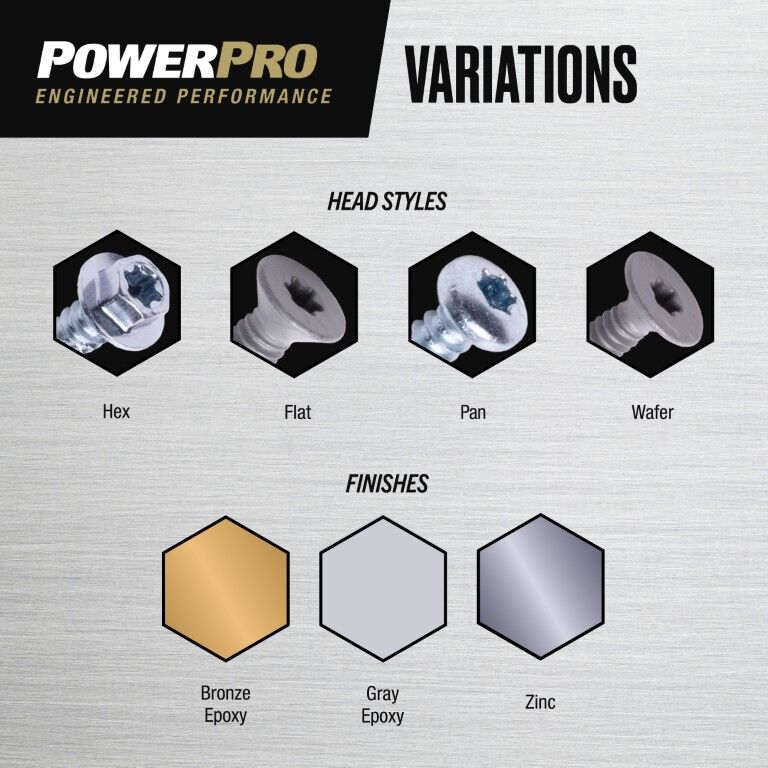 Hillman Power Pro Premium Star Drive Pan Sheet Metal Screws, #8 - 32 x 1/2-In, 225-Pc