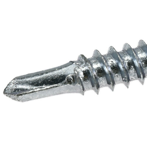 Hillman Power Pro Star Drive Hex Washer #12-24 X 1-In Sheet Metal Screws, 1-Lb