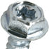 Hillman Power Pro Star Drive Hex Washer #12-24 X 1-In Sheet Metal Screws, 1-Lb