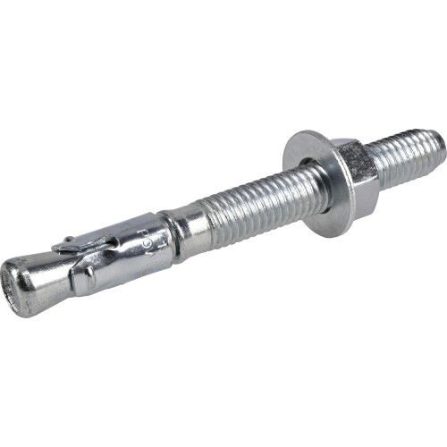 Hillman Zinc Power-Stud+ SD1 Anchors, 1/2-In X 4 1/2-In, 25-Pk