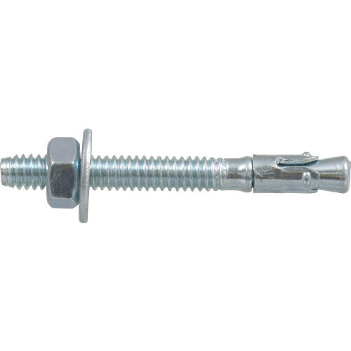 Hillman Zinc Power-Stud+ SD1 Anchors, 5/8-In x 6-In, 10-Pk