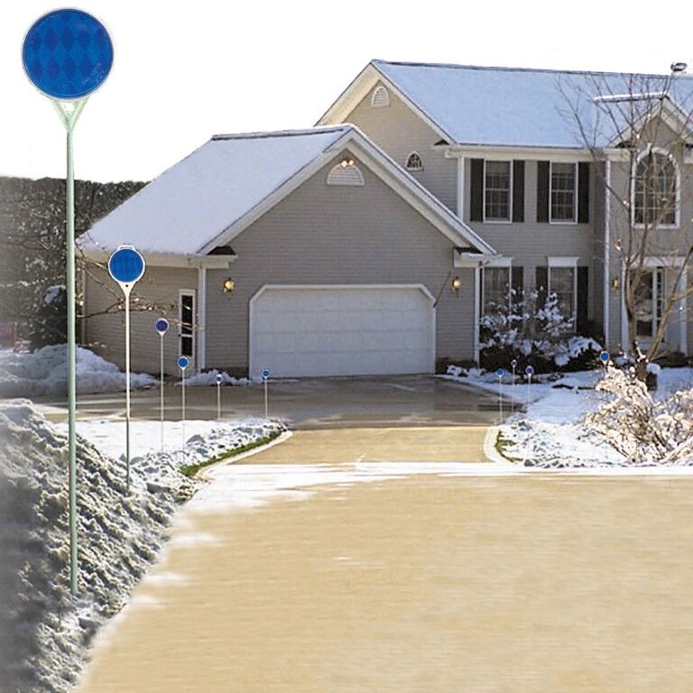 Hillman Blue Driveway Marker, 36-In