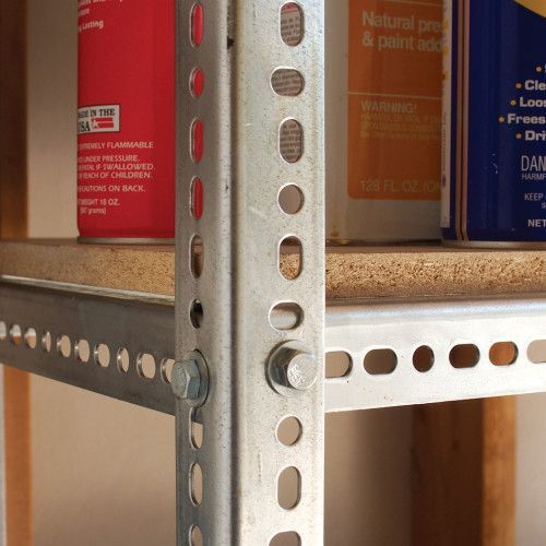 Hillman SteelWorks Slotted Angle Zinc-Plated, 1-1/4-In x 1-1/4-In x 6-Ft