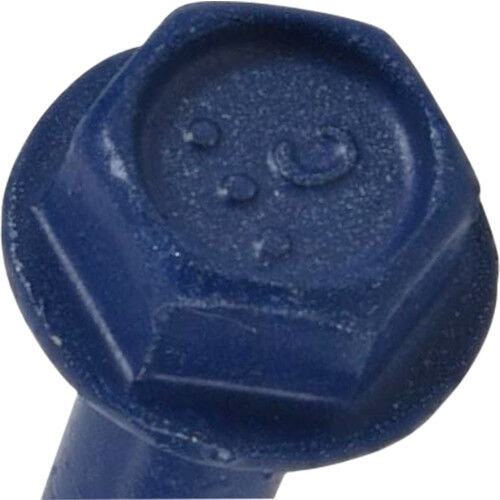 Hillman Power Pro Blue Hex Washer-Head Concrete Screw Anchors, 1/4-In x 2-1/4-In, 15-Pk