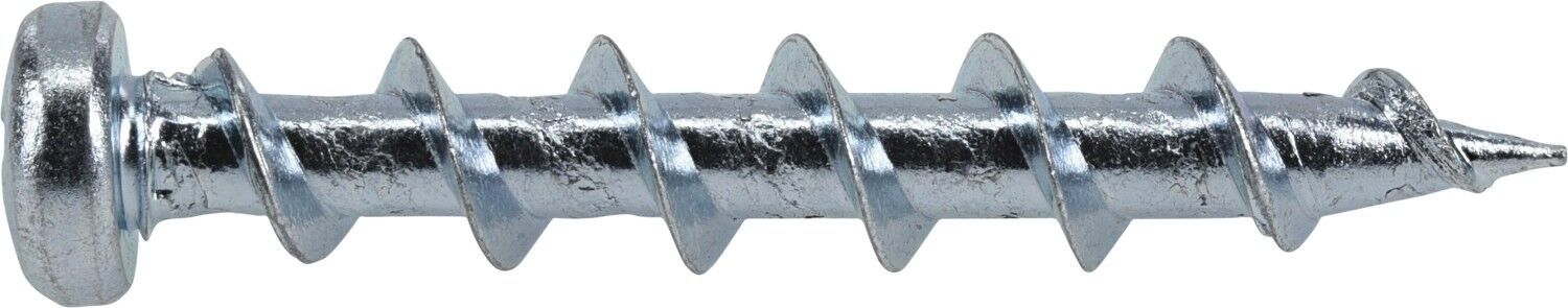 Hillman Borefast Zinc Phillips Pan-Head Screw Anchors, 1 1/2-In, 6-Pc