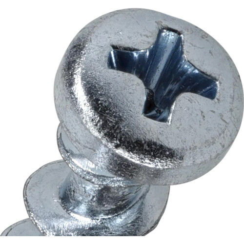 Hillman Borefast Zinc Phillips Pan-Head Screw Anchors, 1-1/2-In, 25-Pc