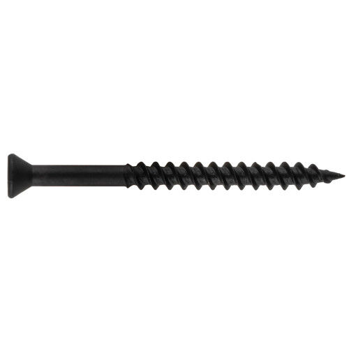 Hillman Project Center Square Drive Black Phosphate Trim Screws, #6 X 2 1/4-In, 50-Pk