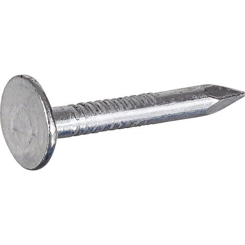 Hillman Electro Galvanized Roofing Nails 1 In, 1 lb