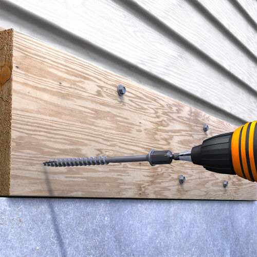 Hillman Power Pro Ledger-Tite Ledger Screws, 5-In, 12-Pc