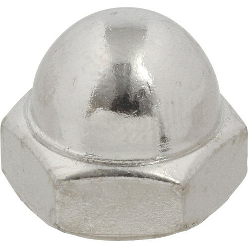Hillman Zinc Acorn Nuts 1/4"20 4.1 in