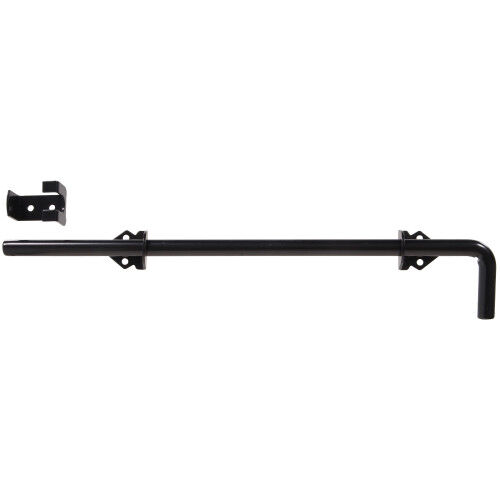 Hillman Hardware Essentials Adjustable Cane Bolt Black, 1/2-In X 18-In