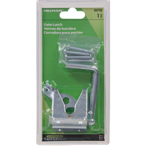 Hillman Hardware Essentials Zinc Plated Gate Latch For Outswing Gate